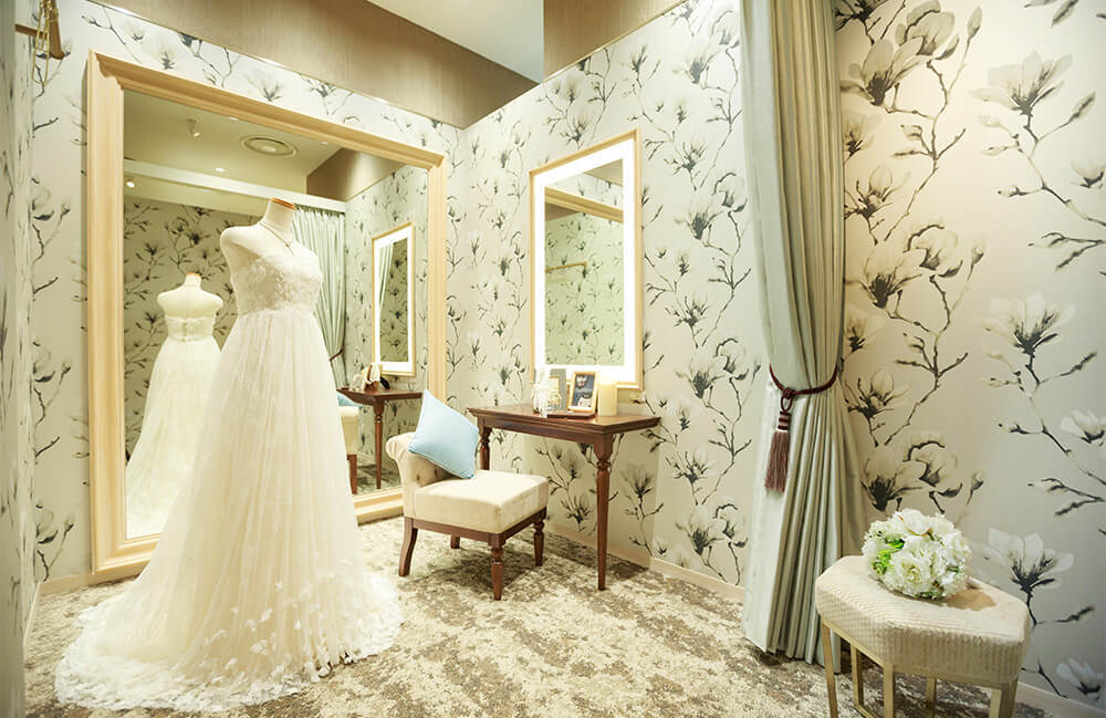 店舗内に衣装も充実しているので案内がはかどります!